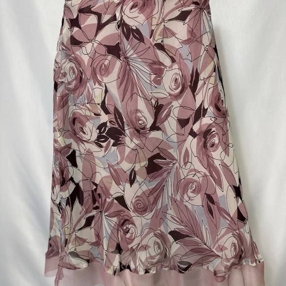 NWT NEW YORK CITY DESIGN SIZE 14 MULTICOLORED SILK SKIRT MSRP 50.00 - Picture 5 of 5